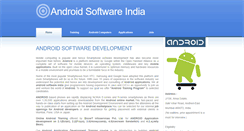 Desktop Screenshot of android-software-india.com